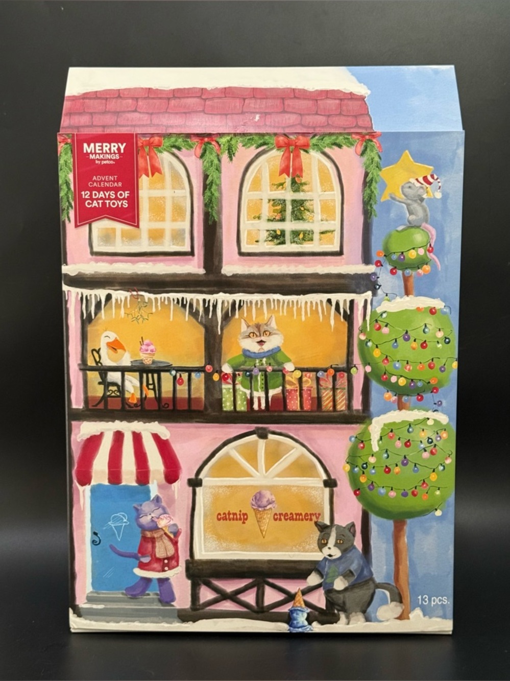 PETCO Merry Makings Advent Calendar 12 Days of Cats Toys NEW